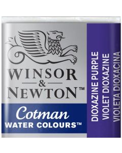 Winsor & Newton צבע מים - Cotman חצי קוביה שם גוון: DIOX VIOLET מס גוון: W0231