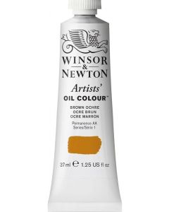 Winsor & Newton צבע שמן ארטיסט 37 מ"ל Brown Ochre מספר גוון:W0059 סריה 1