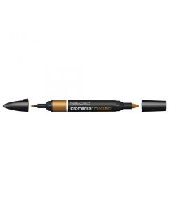 Winsor & Newton טוש מרקר פנטון - Promarker שם גוון: METALLIC  RED GOLD