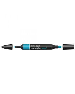 Winsor & Newton טוש מרקר פנטון - Promarker שם גוון: NEON VOLT BLUE