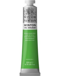Winsor & Newton צבע שמן - Winton 200 מ"ל שם גוון: Phthalo Yellow Green