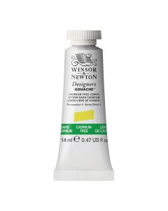 Winsor & Newton צבע גואש - Designers סריה 4 14 מ"ל שם גוון: CADMIUM FREE LEMON
