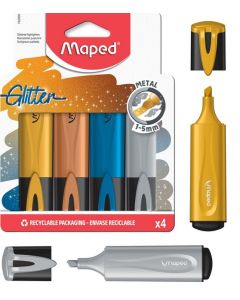 מדגיש סט מטאלי מנצנץ 1/4 742000