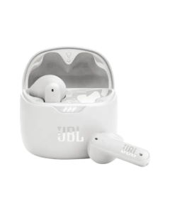 אוזניות אלחוטיות  TW +מסנן רעשים  JBL TFLEX   - לבן