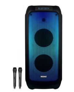 בידורית +2 מיקרופונים אלחוטיים P.M.P.O 3000W    DOME