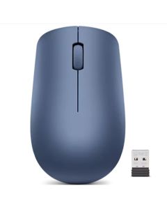 עכבר אלחוטי LENOVO 300 WIRELESS COMPACT  FROST BLUE 1Y