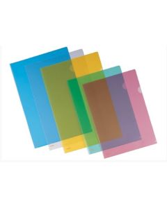 תיק אצבע PP כחול חב' 50