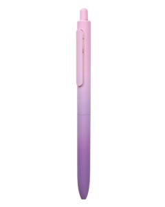 WRITECH עט ג'ל אורורה-אפ גוף עט בגוון סגול בעל ראש כדורי כפול 0.5 מ"מ – כחול