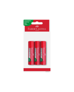 Faber Castell מארז 3 יחידות דבק סטיק 10 גרם