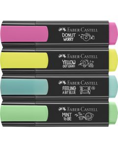 Faber Castell סט 4 מרקרים גוון: Graffiti