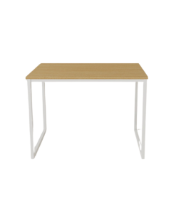 שולחן Adva לבן/עץ - 100x50x75