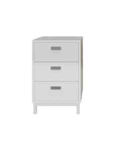 שידה משרדית 3 מגירות 40x40x61