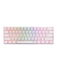 מקלדת GAMING MK61 MINI KEYBOARD WHITE