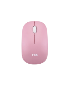 עכבר אופטי אלחוטי 2.4G  ורוד RE
