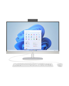 מ.נייח HP AIO 27" 27-cr2012nj|Ultra5 225U|16GB|512G |W11H|White|3Y