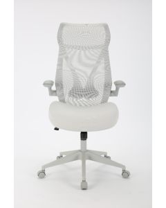 כסא רשת ארגונומי אפור AQUA PLUS