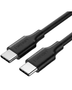 כבל Type C to Type c צבע שחור 1 מטר 60 וואט UGREEN