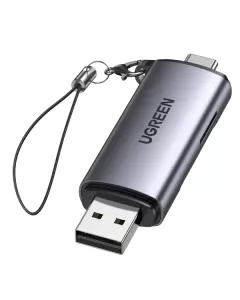 קורא כרטיסים 2 ב-1 UGREEN USB-C OTG