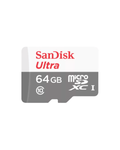 כרטיס זיכרון SanDisk Ultra microSD Class 10 UHS 100MB/s 64GB