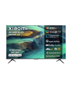 XIAOMI טלוויזיה חכמה 65 A PRO 2026 QLED 4K