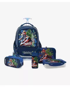 נייבי T.Schoolbag Avengers סט המארז המושלם