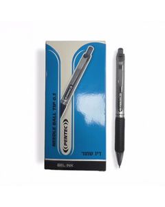 עט ג'ל 0.5 PENTEC שחור חב 12