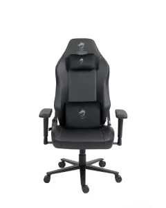 כיסא עבודה DRAGON ALPINE D.C. דמוי עור שחור כפול