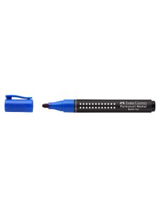Faber Castell טוש פרמננט ראש עגול צבע כחול