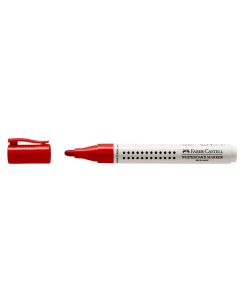 Faber Castell טוש ללוח מחיק ראש עגול צבע אדום