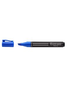Faber Castell טוש פרמננט ראש קטום צבע כחול