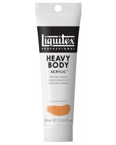 Liquitex צבע אקריליק - Heavy body סריה S?rie 3 59 מ"ל שם גוון: Vivid Red ORA מס גוון: X0620