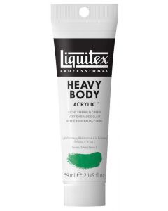 Liquitex צבע אקריליק - Heavy body סריה S?rie 3 59 מ"ל שם גוון: LT EMD Green מס' גוון: X0650