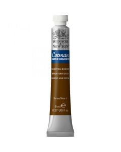 Winsor & Newton צבע מים - Cotman 8 מ"ל שם גוון: Vandyke Brown מס גוון: W0676