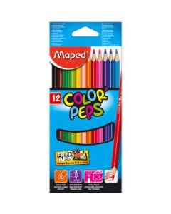 צבעי עפרון אורטופדי חב-12 MAPED