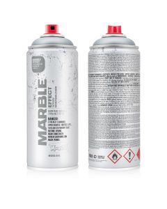 Montana Cans ספריי צבע - 400 מ"ל מס גוון: שם גוון: Marble Silver