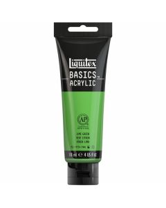 Liquitex צבע אקריליק 118 מ"ל Basics גוון:Lime Green מספר גוון :X0222
