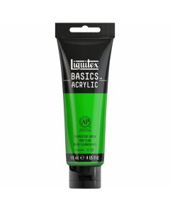 Liquitex צבע אקריליק 118 מ"ל Basics גוון: Fluorescent Green
