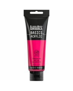 Liquitex צבע אקריליק 118 מ"ל Basics גוון: Fluorescent Pink