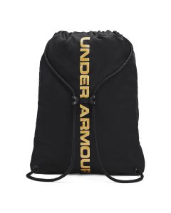 תיק שרוך שחור זהב מטלי Ozsee Sackpack Under Armour