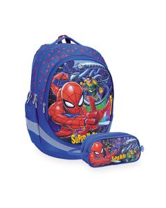 תיק + קלמר ספיידרמן SUPER HERO  Air Flex Bag