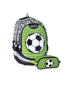 תיק + קלמר כדורגל ברשת ירוק   Air Flex Bag