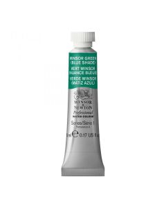 Winsor & Newton צבע מים - Professional סריה 1 שפופרת 5 מ"ל מס גוון: W0719 WINSOR GREEN BLUE SH