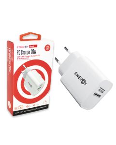מטען קיר ENERGY 20W PD&QC3.0