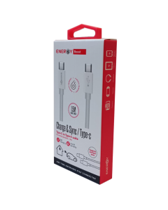 כבל ENERGY Data Cable 1.5M(3A) C to C לבן