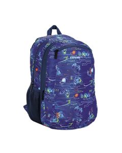 תיק גב גאיה גיימר כחול אדום צהוב EXPLORE 2in1