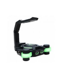 עכבר DRAGON CHORD MANGER+USBHUB ירוק