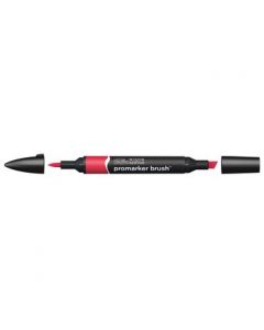 Winsor & Newton טוש מרקר פנטון - Brush marker שם גוון: Berry Red מס גוון: MR665