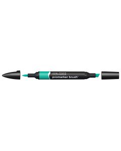 Winsor & Newton טוש מרקר פנטון - Brush marker שם גוון: Ocean Teal מס' גוון: MG956