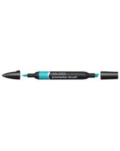 Winsor & Newton טוש מרקר פנטון - Brush marker שם גוון: Turquoise מס גוון: MC247