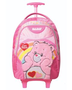תיק גן טרולי ורוד/ורוד בהיר Care Bears